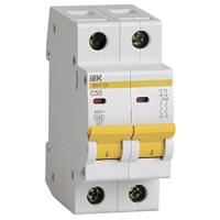 Автомат 2Р 50А C 4,5кА ВА47-29 IEK 
