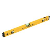 Уровень алюминиевый 600мм коробчатый 3 глазка Denzel магнитный 1 зеркальный глазок