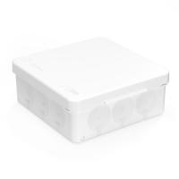 Коробка 100*100*40 квадрат белый IP66  ПМ
