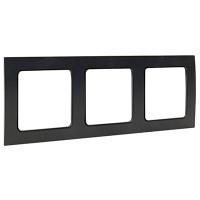 Стокгольм черный рамка 3-ая универсально 