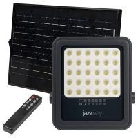 Прожектор PFL SOLAR 02 100 6500K GR IP65 Jazzway с солнечной панелью