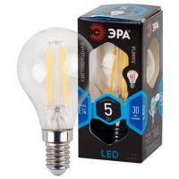 Лампа шар свд Е14 5Вт 4000К 545лм Р45 прозрачный филамент ЭРА комплект 6шт