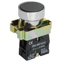 Кнопка LAY5-BA21 1НО черный без подсветики