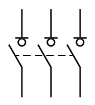 Рубильник 3Р 40А TwinBlock EKF  