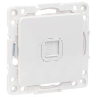 Стокгольм белый розетка RJ45 скрытая 1-ая