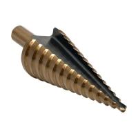 Сверло по металлу ступенчатое 4,0-30,0мм шаг 2мм HSS EKF