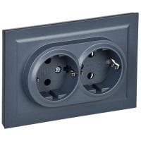 BRITE Роз. 2-я с з/к без з/ш 16А в сб. РС12-3-БрМ мар. IEK