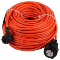 Удлинитель 1-мест 50м ПВС 3*1,5 оранжевый  IP44 ЭРА 