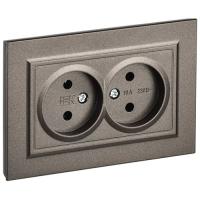 BRITE Роз. 2-я без з/к/ш 10А в сб. РС12-2-БрТБ бр. IEK