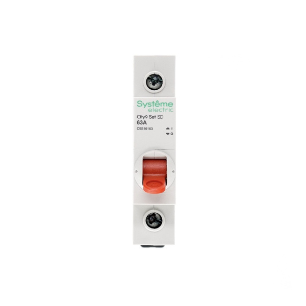 Выключатель нагрузки 1Р 63А City9 Systeme Electric