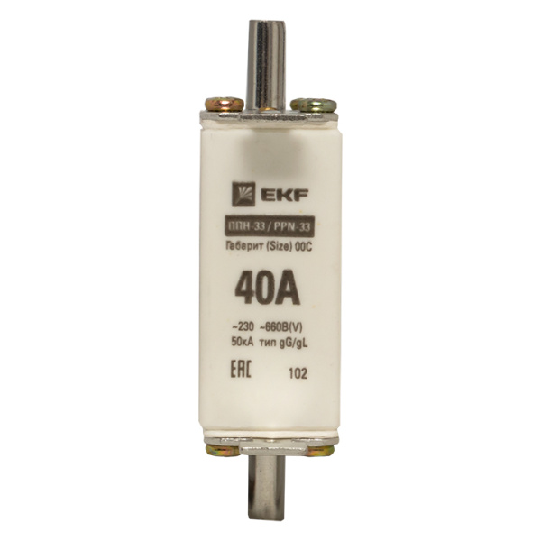 Вставка ППН-33 габ.00С 40А EKF