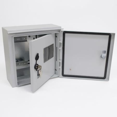 Корпус ЩУ-1/1-1 310*300*150мм серый IP54 Электростандарт