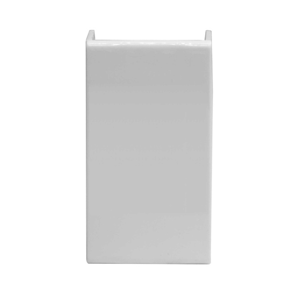 Вива белый заглушка кабель-канал 1модуль