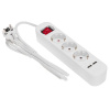 Удлинитель 3-мест 1,5м ПВС 3*1 белый выкл 2*USB Rexant  снят с производства