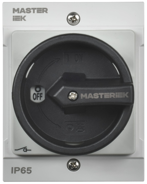 Переключатель кулачковый 1P 16A в боксе закр. рук. сх. 90 MASTER IEK
