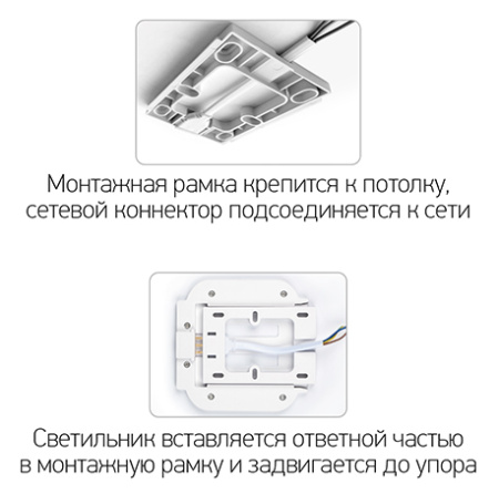 Светильник потолочный свд 36Вт 4000К 2880лм круг белый OPAL Jazzway