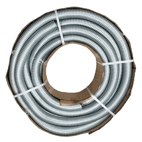 Металлорукав 38мм сталь IP00 Р3-ЦХ с протяжкой EKF 25м