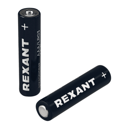 Батарейка AAA(мизинчик) алкалиновая BL2 Rexant 