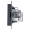 AtlasDesign грифель розетка скрытая 1-мест заземление IP20 