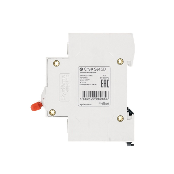 Выключатель нагрузки 3Р 63А City9 Systeme Electric