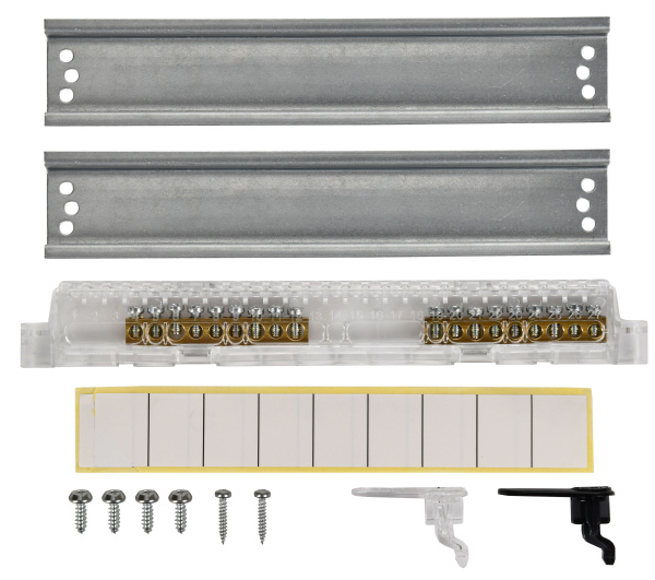 Бокс 18мод встраиваемый  белый белая дверь IP41 ЩРВ-П IEK UNION