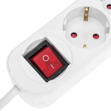 Удлинитель 3-мест 1,5м ПВС 3*1 белый выкл 2*USB Rexant  снят с производства