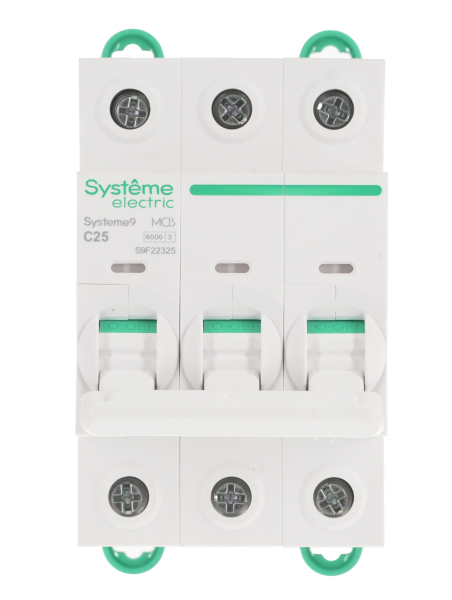 Автомат 3Р 25А C 6кА S9FN Systeme Electric Systeme9 