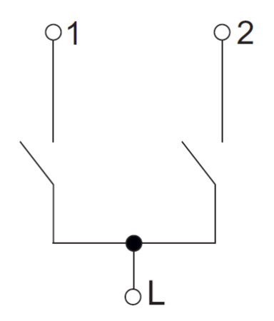 Фортепиано сталь выключатель 2кл скрытая 10А IP20 